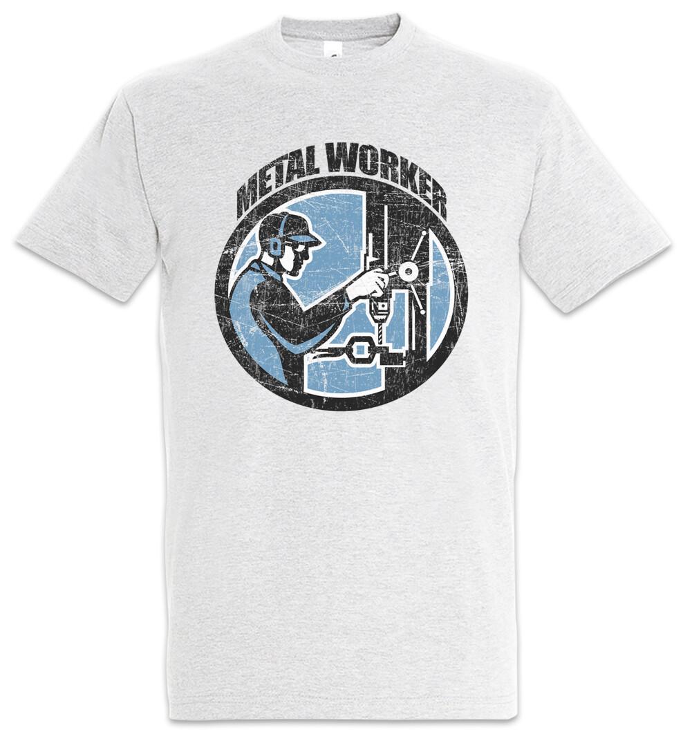 Metal Worker T-Shirt Locksmith Metalworker Metal Builder Construction XXL