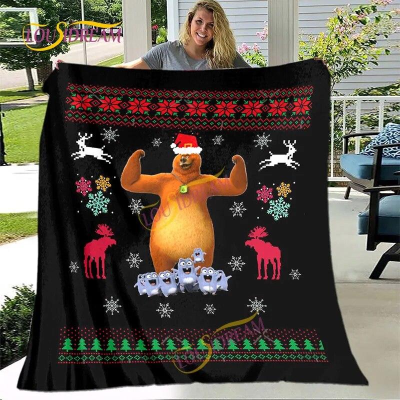 Cartoon 3D Druck Französisch Cartoon Flanell Mode Grizzy Und Die Lemminge Decke Kinder Erwachsene Decke Hause Büro Decke.