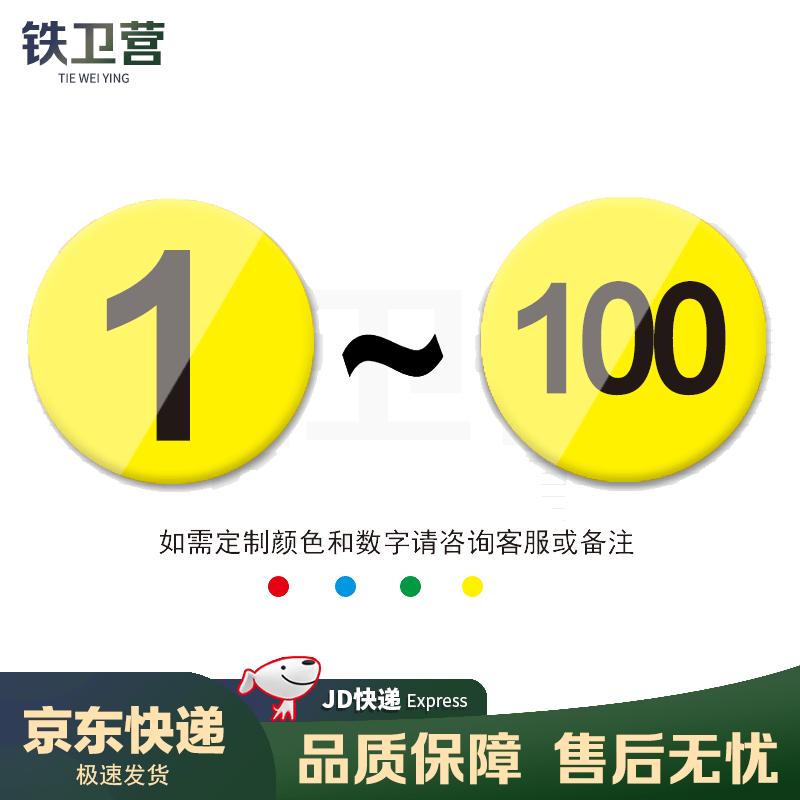 Self-Adhesive Acrylic Number Plate