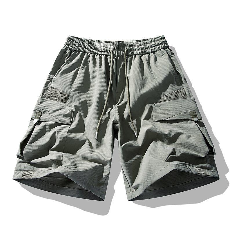 Chao Nan Da Men's American Style Loose Cargo Shorts - Summer Outdoor Casual Sports Pants
