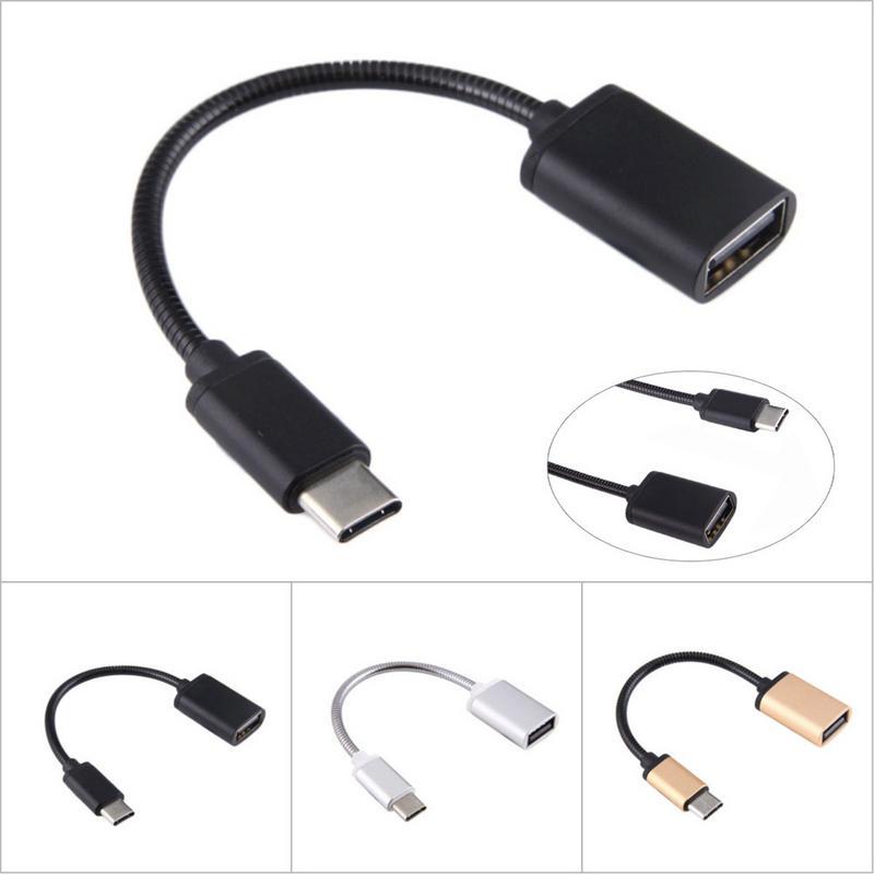 Buy USB3.1 Type C To USB OTG Data Sync Adapter Converter Cable Hose