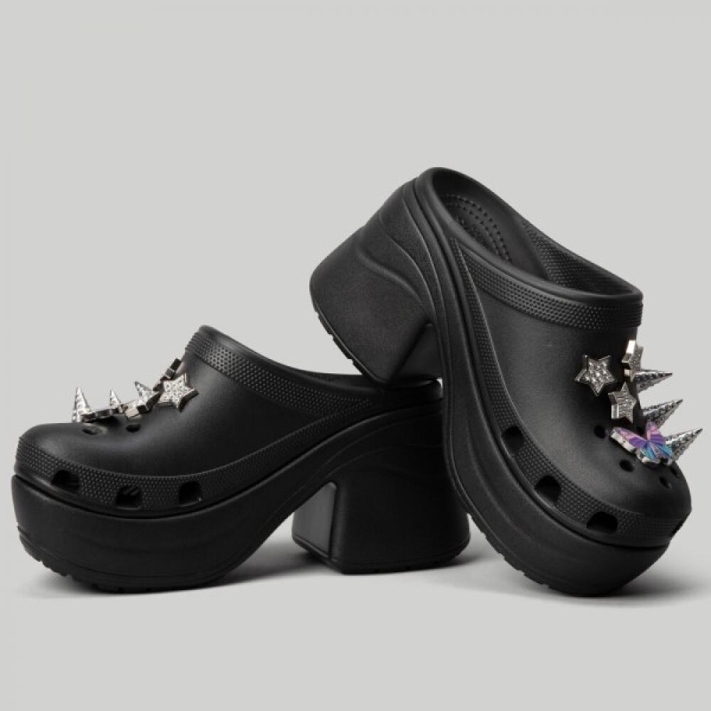 

Crocs Siren Clogs Black 208547 001 M9W11(270mm)