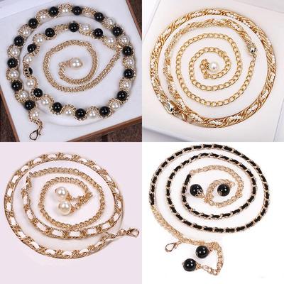 Women's Plus Size Pearl Waist Chain for Dresses