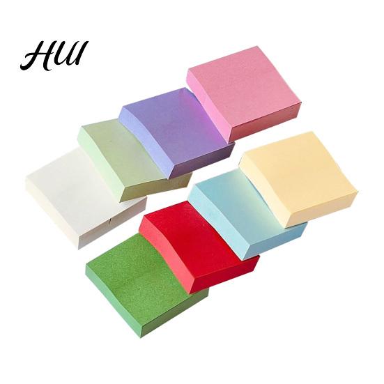 Removable Stick Notes 11 Pcs Notes, 1.5x1.5in Vibrant Colors Self-Stick Pads, 100 Sheets/Pad Memo Pads for Study Daily Organization, School
