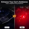 LYCARESUN 2 PCS Car USB Night Light Bulb, Touch Dimmable Car Interior Ambient Lights, Portable Mini USB Retro Glass Bottle Lamp Decorations for