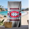 Montreal Canadiens Print Strandtuch Weich Tragbar Schnell?Trockenes Handtuch für Pool Sommerurlaub Outdoor Sport