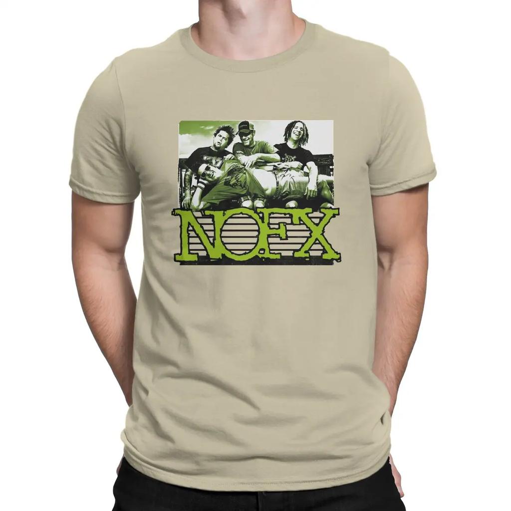 T-Shirt da Uomo N-Nofx Member T-Shirt Distintiva Grafica Streetwear Nuova Tendenza