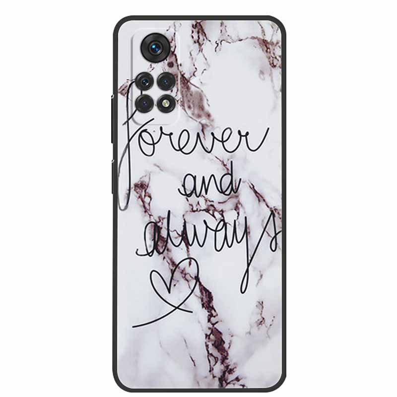 Pro pouzdro Xiaomi Redmi Note 11 Mramorové Silikonové TPU Měkké Zadní Kryt Pouzdro na Telefon pro Redmi Note 11S 11 S Funda Roztomilé Nárazuvzdorné Coque
