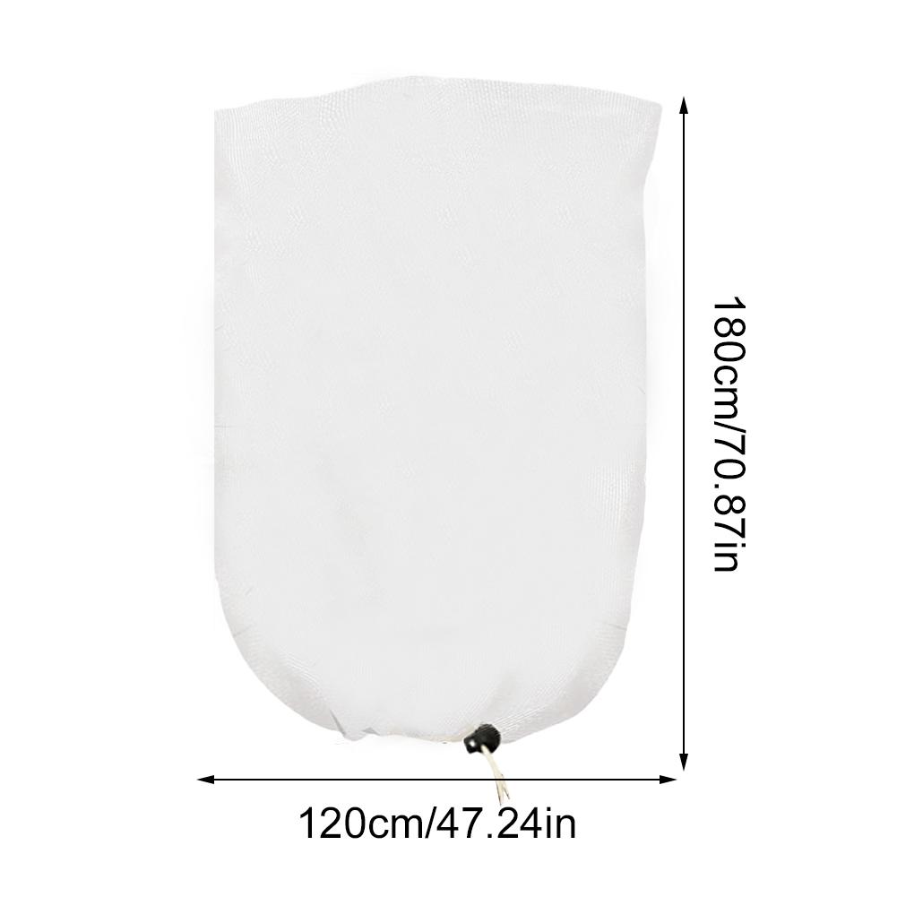 

Барьер для фруктовых и овощных деревьев с затягивающейся сеткой для защиты растений, овощей, насекомых, фруктовых деревьев, кустов черники, цветов томатов