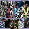 Darts Aesthetics Wire Target Handyhülle für iPhone 17 Air, 15 Pro, 14 Plus, 16 Pro Max, 17E, 16E, 12, 13 Mini, 11 – Niedliche Hülle