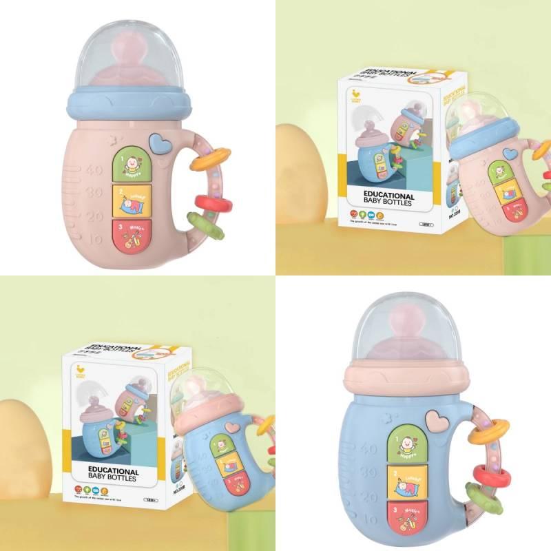 Hochets de Dentition pour Bébé avec Musique Lumineuse par Bilingo
