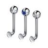1Pc Steel Fashion Stainless Ring Genital Vertical Barbell Body Piercing Jewelry Gift