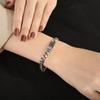 Unisex Cuban Cut Edge Titanium Steel Bracelet - Simple Whip Chain Fashion Jewelry