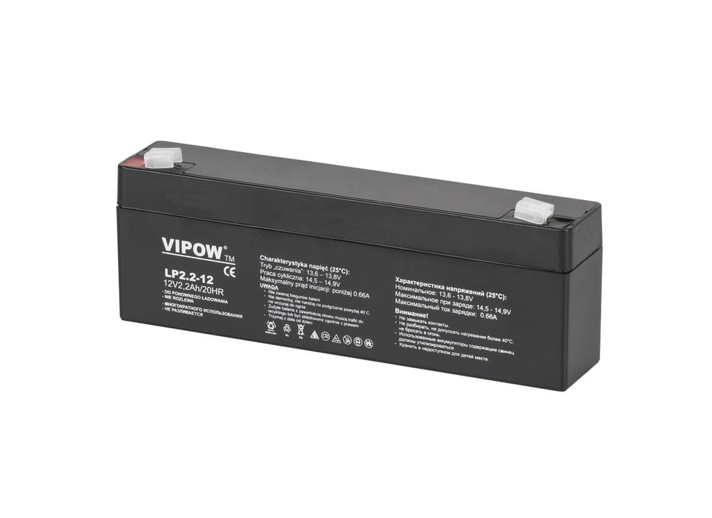 Vipow 12V/2.2Ah Gel Battery