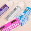 Mini Solar Transparent Ruler Calculator with Magnifier Student School Supplies
