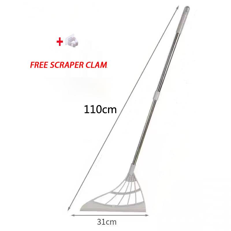 Silicone Magic Rubber Broom Mop Hand Dust Brooms Home Floor Cleaning Squeegee Wiper Toilet Bathroom Mops Witches Tools