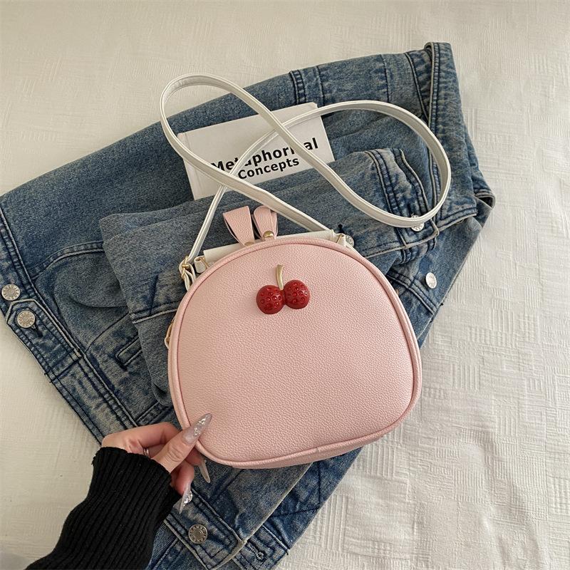 Contrasting Color Single-shoulder Crossbody Bag - Simple Phone Bag - Fashionable Bag
