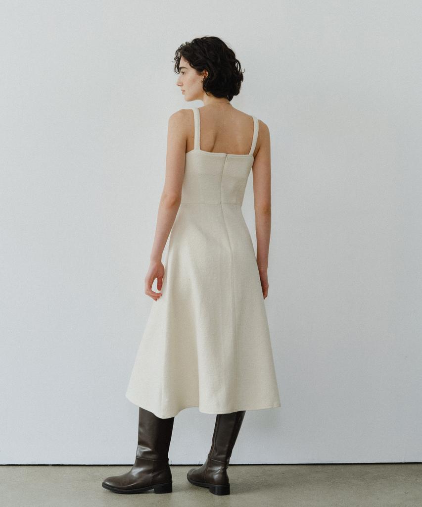 Yulago Tweed Sleeveless Dress
