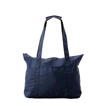 Urangs Travel Folding Bag U902 Navy Daily Tote Bag Shoulder Bag Travel Accessory Bag
