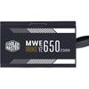 PC Power Supply - COOLER MASTER - MPE-6501-ACABW-BEU - MWE 650W V2 - 80+ BRONZE - 650 W