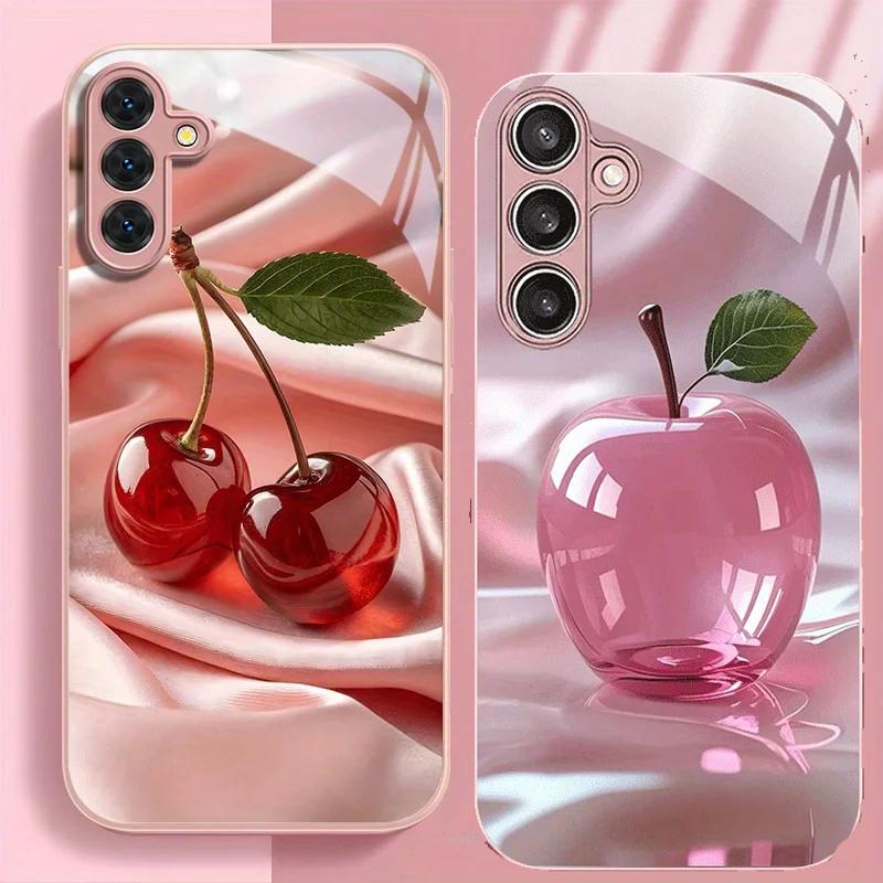 Luxuriöse Retro-Blumen-Handyhülle für iPhone 17 16e 16 15 14 13 12 Mini 11 Pro XS Max XR X 8 7 Air Plus Luxuriöse gehärtete Glasabdeckung