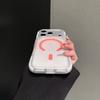 Luminous Magnetic Anti-slip Strip for Apple 17PROMAX iPhone16 Matte Soft Case