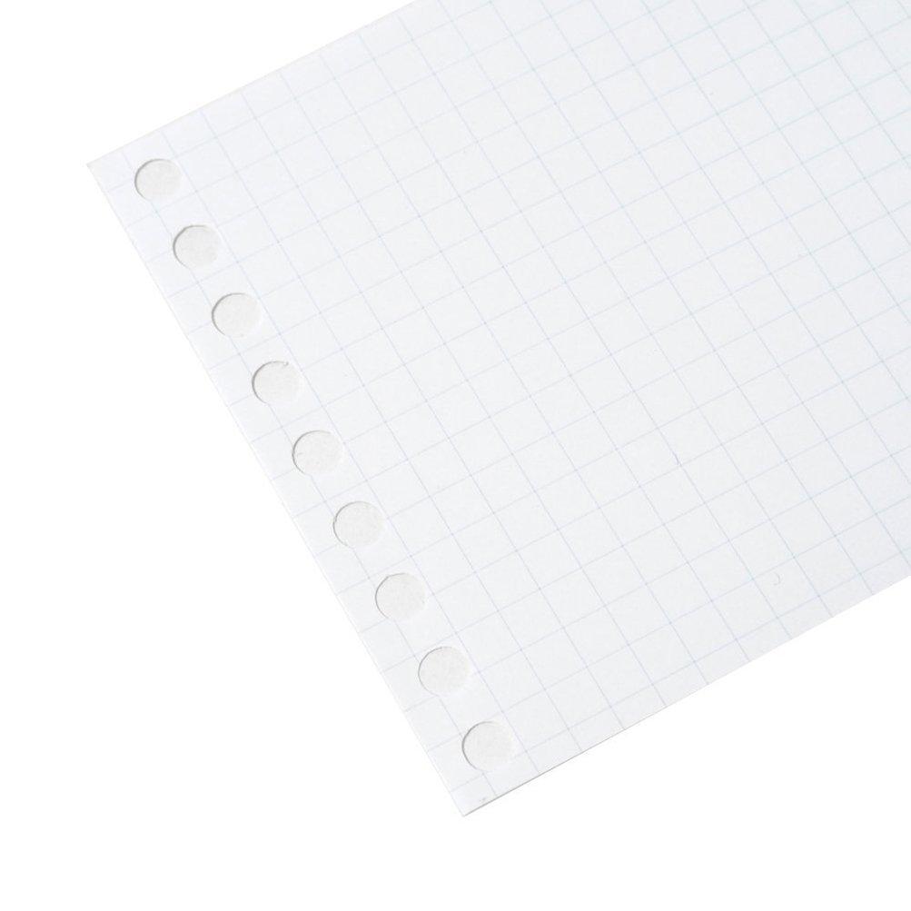 Maruman Loose-Leaf Mini B7 Grid 5mm 100 Sheets (Set of 10) L1432