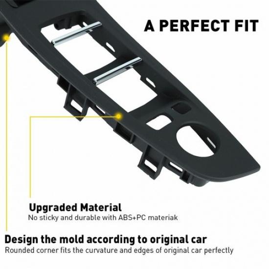 Door Panel Handle Pull Cover Trim For BMW 523I 520I 528I 525I 530I 535I F10 F11