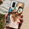 For TCL 20 SE Case Soft Silicone Phone Back Cover For TCL 20 SE TCL20SE TCL20 20SE Cases Coque for TCL 20SE  Fundas Bumper Shell