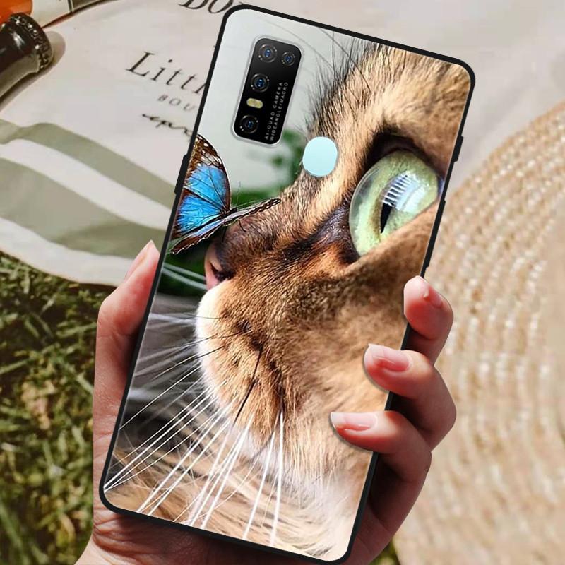 For TCL 20 SE Case Soft Silicone Phone Back Cover For TCL 20 SE TCL20SE TCL20 20SE Cases Coque for TCL 20SE  Fundas Bumper Shell