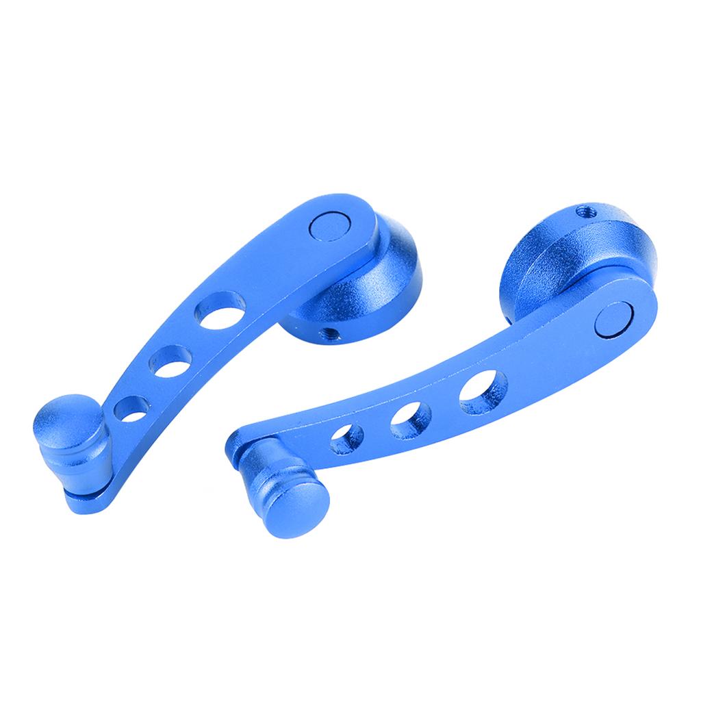 Universal Window Winder Glass Cranks Aluminum Alloy Riser Handle Car RefittingBlue