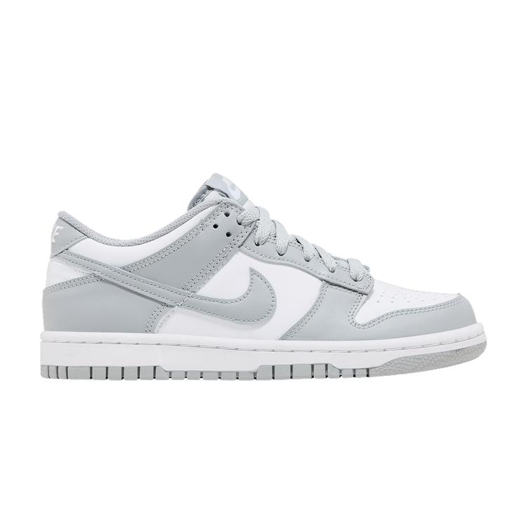 

Nike Dunk Low GS Светло-серый дым Детские кроссовки Белый FB9109-123 36.5