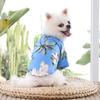 Dropship Hunde-T-Shirts Hawaiianischer Strandstil Sommer Hundekleidung für kleine Hunde Welpe Haustier Katze Weste Chihuahua Yorkies Pudel Outfit