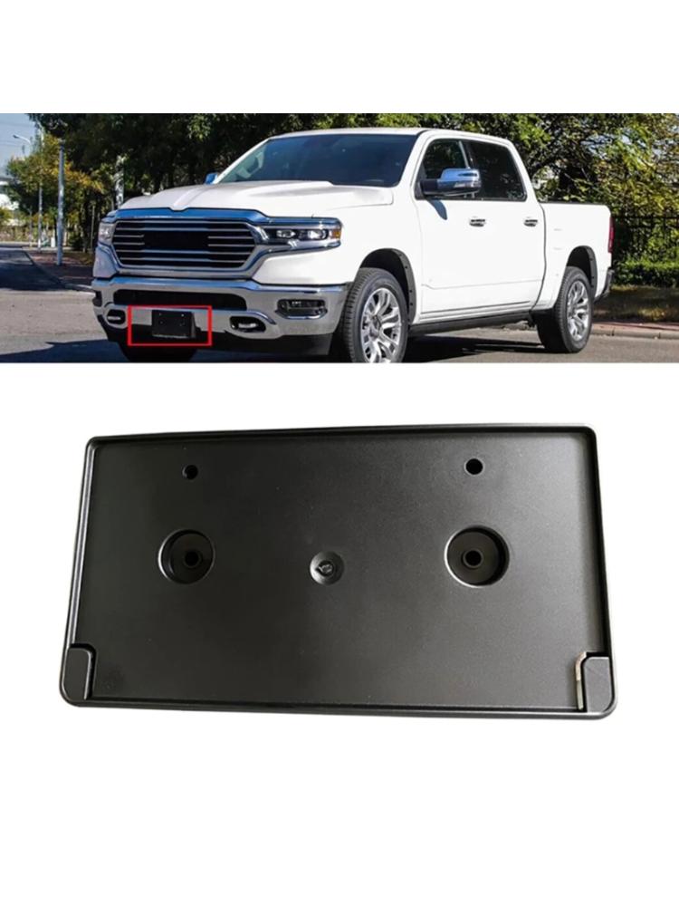 Suporte de licença frontal atualizado Montagem de licença frontal Solução conveniente para pendurar licença frontal adequada para carro 1500