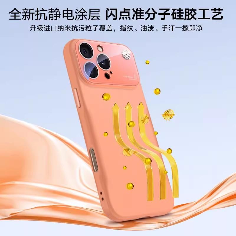 Applicable To iPhone11promax Large Window Aromatherapy Mobile Phone Case Liquid Silicone Apple 11 All-inclusive 11 Protective Case