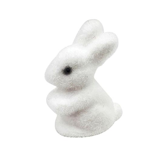 Ornament de iepure de Paște Ornament de iepuraș de spumă colorat atrăgător pentru decorațiuni de vacanță de interior în aer liber