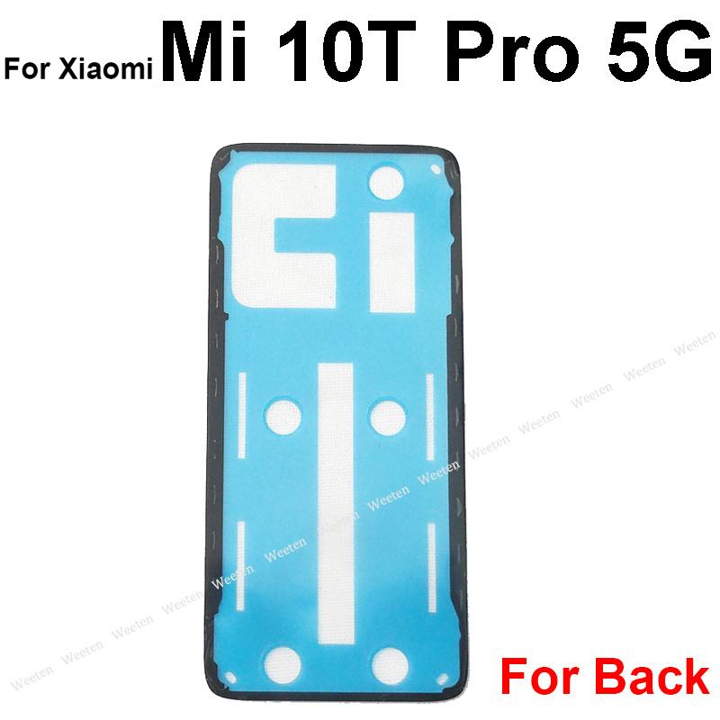 Back Battery Housing Cover Adhesive Sticker & Rear Camera Glue For Xiaomi Mi 10/10 Pro/Mi 10 Lite/Mi 10 Ultra/Mi 10s/Mi 10T Tape