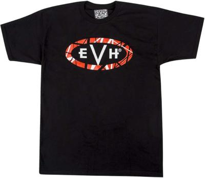 EVH Logo T-Shirt Schwarz Groß Edward Van Halen)