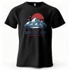 Unisexs Outdoor Adventure Graphic Short Sleeve Tshirt Vintage Printed Tops Tee For Unisex Summer Casual Sportswear