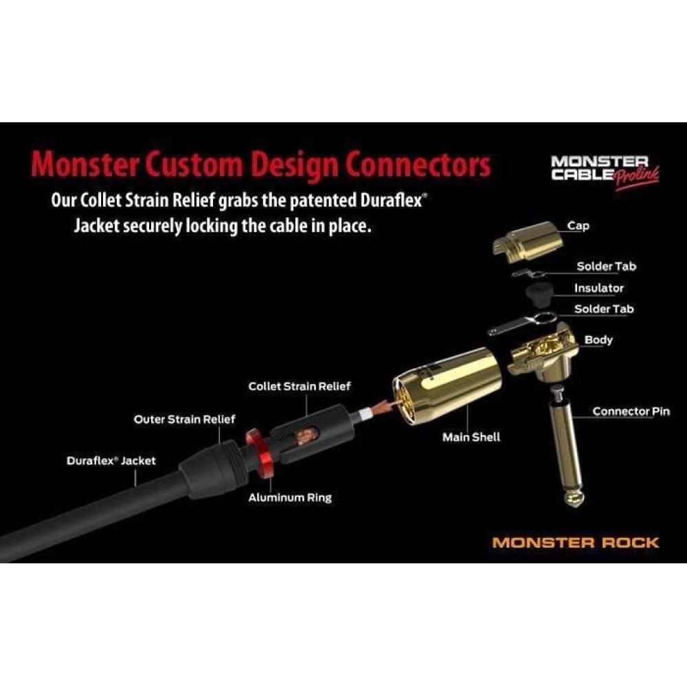 MONSTER CABLE Musical Instrument Cable Guitar Cable Length 12ft Direct X Direct Plug M ROCK2-12 600540