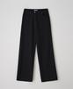 THERYE Cotton Straight Pants(Black)
