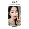 I-DLE I burn KOREA Oficial Fotocarta