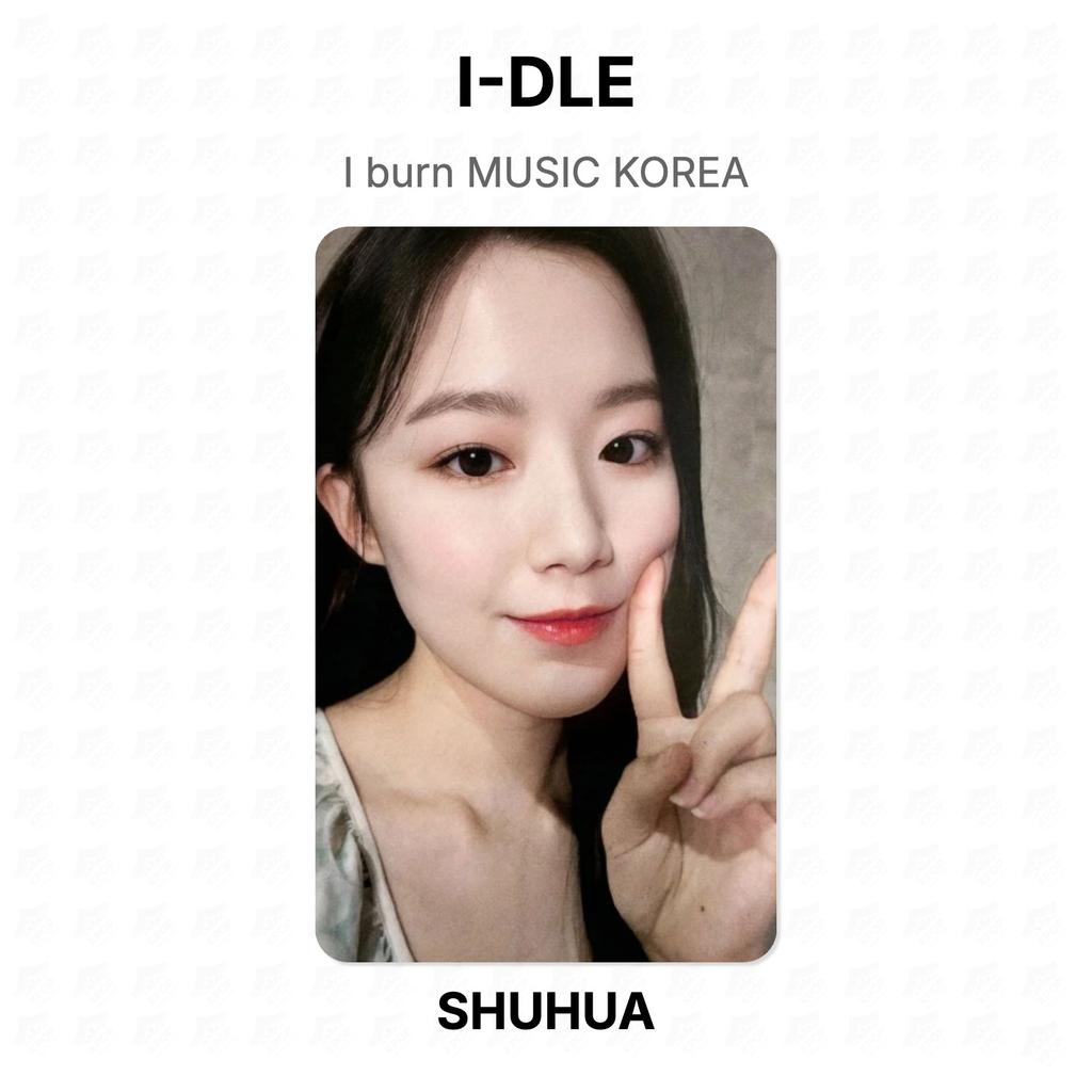 I-DLE I burn KOREA Oficial Fotocarta