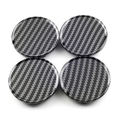 Capac central roată 51mm 4 bucăți capac central roată carbon