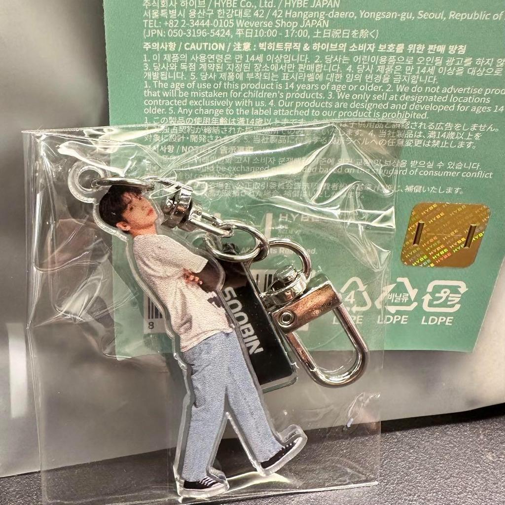 [USED] Pulpadu TXT Choi Yongmon + Soobin special keychain