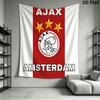 AFC Ajax Poster Wall Hanging Printed Fabric Blanket Decorative Tapestries for Bedroom Living Room Home Decor