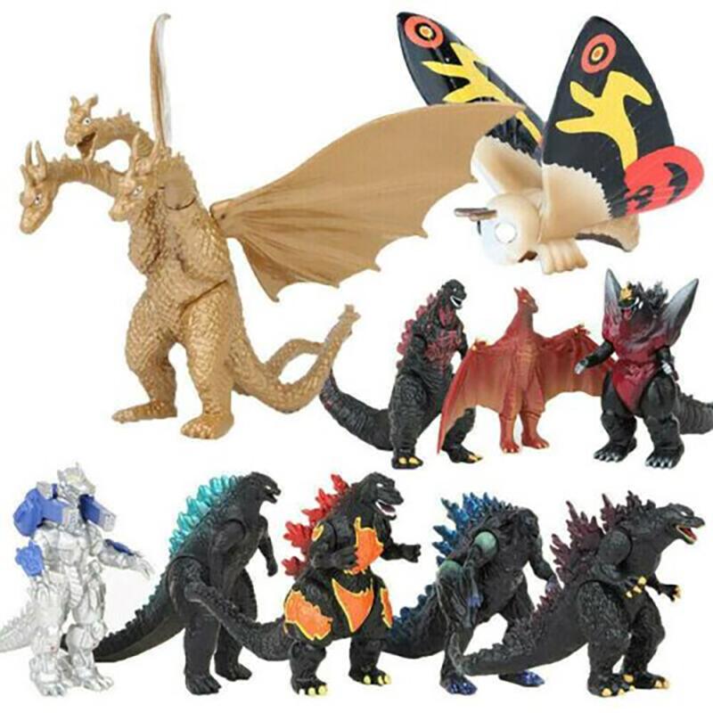 Action Dinosaur 10pcs Figure Model Pvc Ornament Collection Decoration