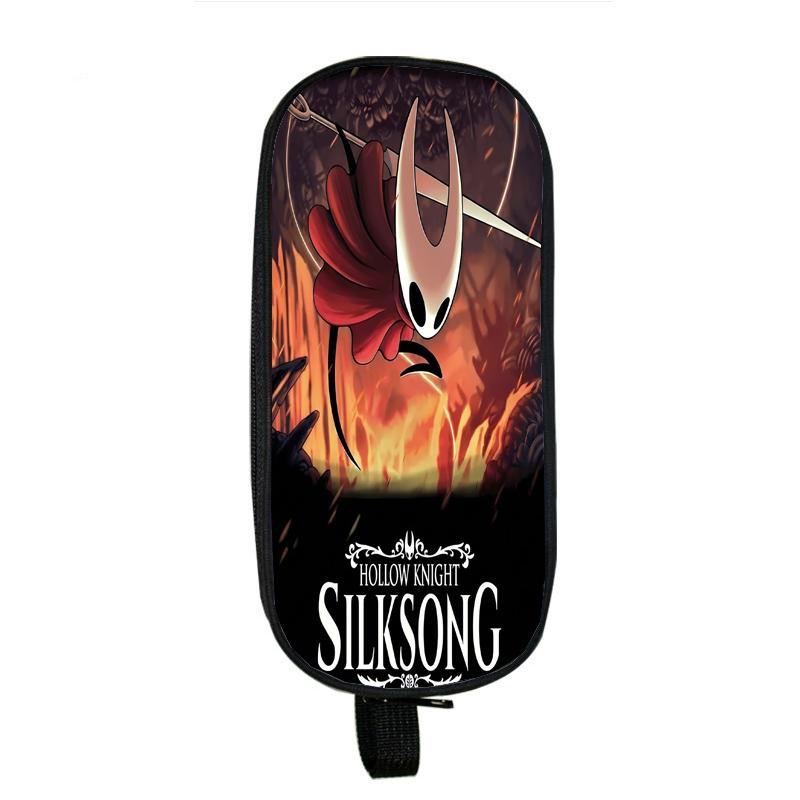 New Hollow Knight 2 Silksong Pencil Bag Fridge Magnet School Supplies Back To School Pencil Case, Stationery Organizer Student Pen Box
