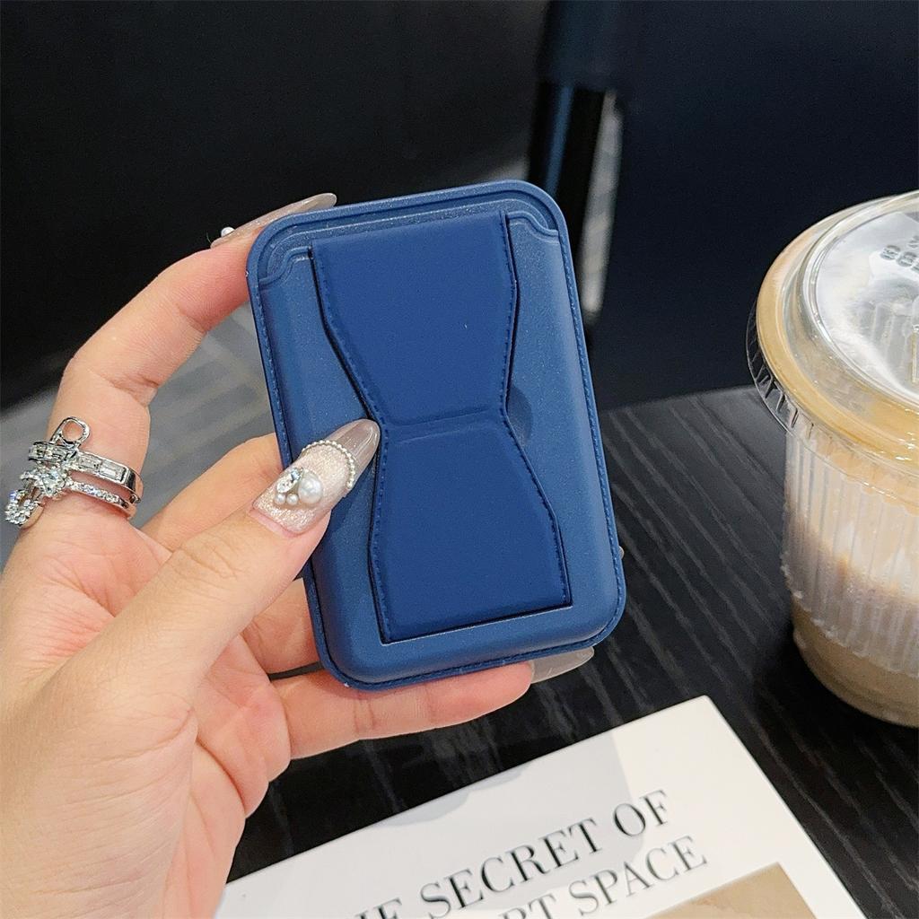 For Magsafe Wallet Holder Card Bag Magnetic Phone Kickstand Suitable for IPhone 16 15 Samsung Magnetic Phone Case Bracket Wallet