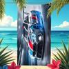 Popular Summer Beach Towel Microfiber Absorbent Beach Towel Seaside Outdoor Vacation Sports Towel